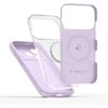 „Tech-Protect“ silikoninis „MagSafe“ dėklas, skirtas „iPhone 17 Pro“ – Violetinė