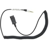 Tellur QD į Jack 3,5 mm 4 polių adapterio kabelis, 2,95 m, juodas