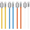 WEKOME WDC-186 Wingle Series - USB-A to Lightning Fast Charging Connection Cable 1 m Oranžinis
