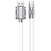 WEKOME WDC-186 Wingle Series - USB-A to USB-C Fast Charging Connection Cable 1 m baltos spalvos