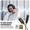 Dėklas USB-C į 3,5 mm garso adapteris su DAC Crong Armor Link, 10 cm, juodas