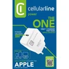 „Cellular Line“ „Cellularline The One“ – USB-C maitinimo šaltinis, 30 W, maitinimo šaltinis, baltos spalvos