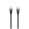 „Energizer Classic“ – USB-C į USB-C jungiamasis laidas, 1,2 m, Juodas