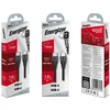 „Energizer Classic“ – USB-C į USB-C jungiamasis laidas, 1,2 m, Juodas