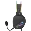 Dėklas Žaidimų ausinės su RGB apšvietimu Baltas Shark OX GH-2140