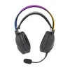 Dėklas Žaidimų ausinės su RGB apšvietimu Baltas Shark OX GH-2140