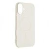 Dėklas Hurtel Liquid Silikoninis MagSafe Apple iPhone 16 Pro – beige