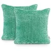 AmeliaHome Dekoratyvinis pagalvės užvalkalas turkio spalvos AH BATI 45 x 45 cm