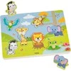 Viga Toys VIGA dėlionė Atpažink egzotinius gyvūnus