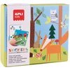 Dėlionė Apli Kids Lipdukų žaidimas „Forest“