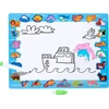 Lean Toys Medinė edukacinė dėlionė su dinozaurais ir piešimo lenta, 30 x 22.5 cm
