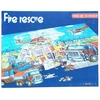 Dėlionė Puzzle Fire rescue, 100 det