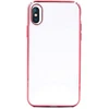 Devia blizgus minkštas TPU dėklas iPhone XS Max (6.5), raudonas