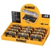 DEWALT antgalių rinkinys (pakuotė) 32 vnt. / EKSPOZICINIS STOVAS 12 pakuočių (Ekspozicinė prekė)