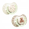 Dinaminis silikoninis čiulptukas LOVI Teddy Love, 6–18 mėn., 2 vnt
