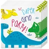 Dinozaurų servetėlės 33 x 33 cm – Vakarėlio dekoracijos