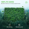 VEVOR Dirbtinės buxus plokštės 12vnt 25cm x 25cm