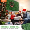 VEVOR Dirbtinės buxus plokštės 12vnt 25cm x 25cm