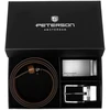 Diržai vyrams Peterson PTN KL-B005-S001 Juodas-BROWN