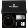 Diržai vyrams Peterson PTN KL-B005-S001 Juodas-BROWN