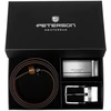 Diržas vyrams Peterson PTN KL-B006-S001 Juodas-BROWN