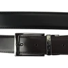 Diržas vyrams Pierre Cardin FWJX5 DOUBLE - Juodas, rudas