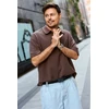 Dirželis męski skórzany klamra automatinė juoda Beltimore A45