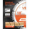VEVOR Diskinis pjovimo diskas medienai, 254 mm, 50 dantų