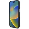 DKNY DKHCP16SSMCBSK Apple iPhone 16 6.1″ juodos spalvos kietas dėklas Liquid Silicone Metal Logo