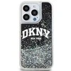 DKNY Liquid Glitter Big Logo dėklas iPhone 13 Pro“ / 13 – juoda