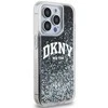 DKNY Liquid Glitter Big Logo dėklas iPhone 13 Pro“ / 13 – juoda