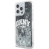 DKNY Liquid Glitter Big Logo“ dėklas skirtas iPhone 14 Pro Max“ – juodos spalvos