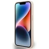 DKNY odinis languotas vienspalvis raštas ir atspausdintų dryžių dėklas iPhone 15 / 14 / 13 - rožinis