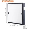 Drėkintuvas VEVOR hepa oro filtras 16x19 cm keitimas