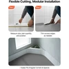 VEVOR vandeniui atspari PVC grindų danga 90x500 cm