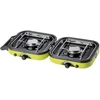 DUAL COMPACT + GRILL dviguba turistinė viryklė su griliumi