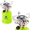 meva Dujinė kempinginė viryklė su pradurtomis dujinėmis kasetėmis FOCUS pjezo degiklis 1.4kW