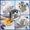 Duronic stalinė indaplovė 1050 W, 6 programų, su 5,4 l vandens baku DW10 BK