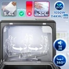 Duronic stalinė indaplovė 1050 W, 6 programų, su 5,4 l vandens baku DW10 BK