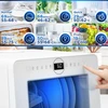 Duronic stalviršinė indaplovė 950 W, 5 l vandens ciklui, balta, DW5 WE