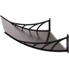 Durų stogelis 100x80 cm, polikarbonato dangtis, MultiGarden