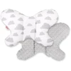 Dviejų pusių amortizuojanti pagalvėlė Butterfly“ – pilka