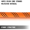 VEVOR 14 mm poliesterinė dvigubo pynimo virvė, 61 m