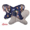 Dvipusė amortizuojanti pagalvėlė BUTTERFLY – tamsiai mėlyna/pilka ruda