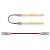 Dvipusė jungtis, skirta 8mm LED COB juostai, 10cm