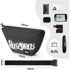 Rockbros G011 Flash Journey trapezoidal handlebar bike bag 0.7 l - juodas