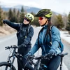 Wozinsky MTB dviračio šalmas su nuimamu skydeliu ir galiniu USB žibintu L - Juodas ir Geltona