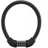 Rockbros RKS870-BK dviračio spyna su kodu, plieno lynas, 85 cm - juodas