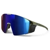 Dviračių akiniai Julbo Edge Cover – Reactiv 2-4 DL – armijos žalia/juoda