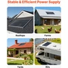 VEVOR 2 vnt. 100W bifacialiniai saulės moduliai